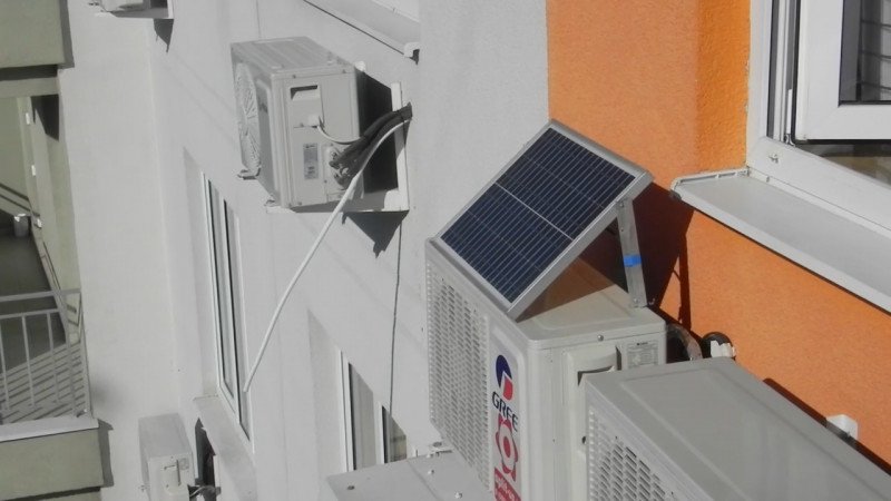 Солнечная электростанция в квартире (без аккумуляторов)