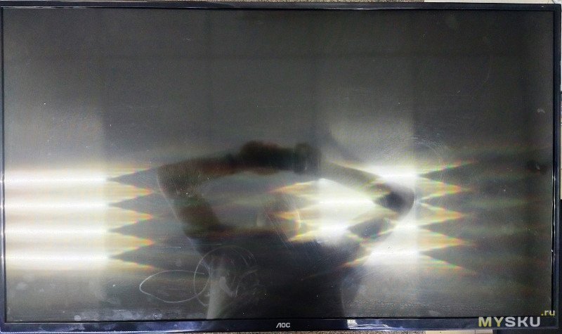 Замена подсветки в телевизоре AOC LE43M3570/60