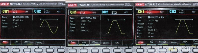 Генератор сигналов UNI-T UTG932E и его апгрейд до UTG962E