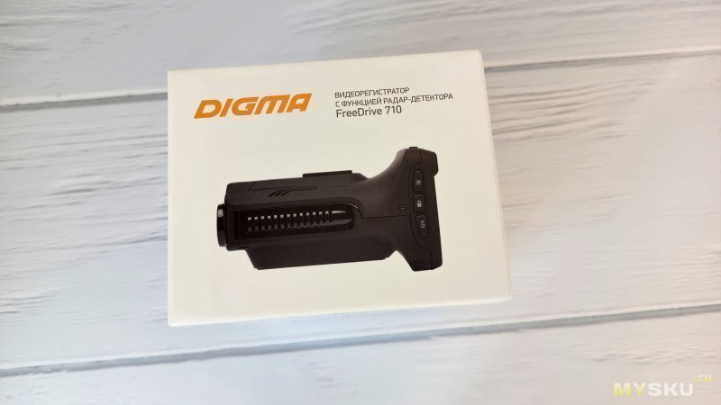 Обзор видеорегистратора, совмещенного с радар-детектором, DIGMA FreeDrive 710 GPS