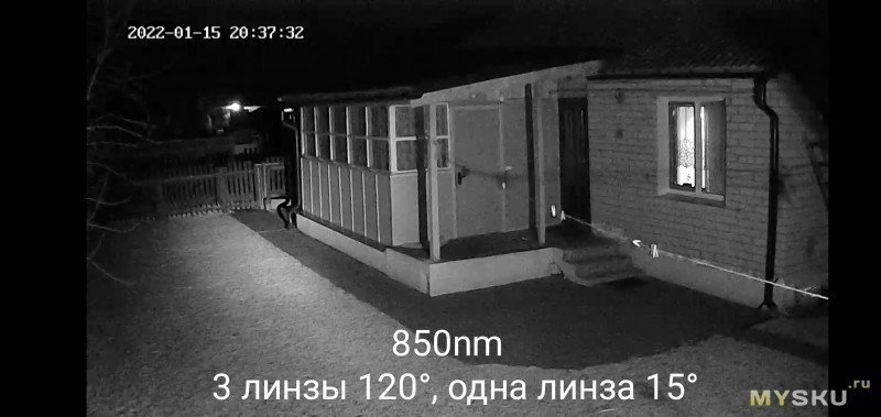 Переделка ИК подсветки IP камеры на невидимые глазу 940nm