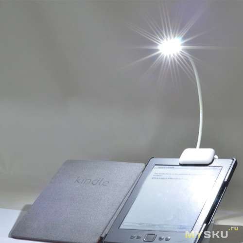 Подсветка на PocketBook 515