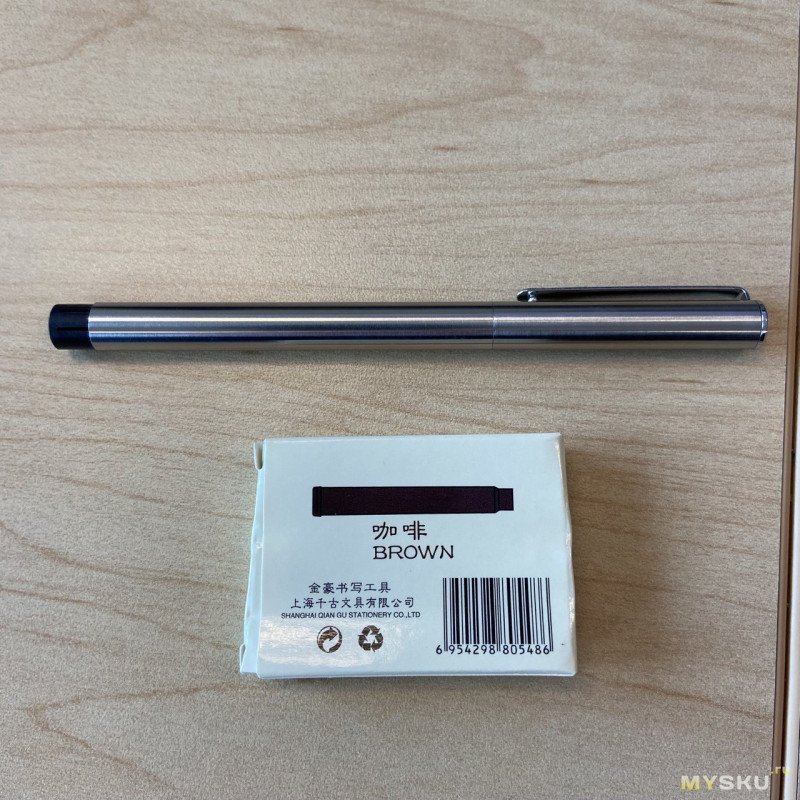 Дешёвая перьевая ручка Jinhao 65 - отличный вариант для спиральных блокнотов