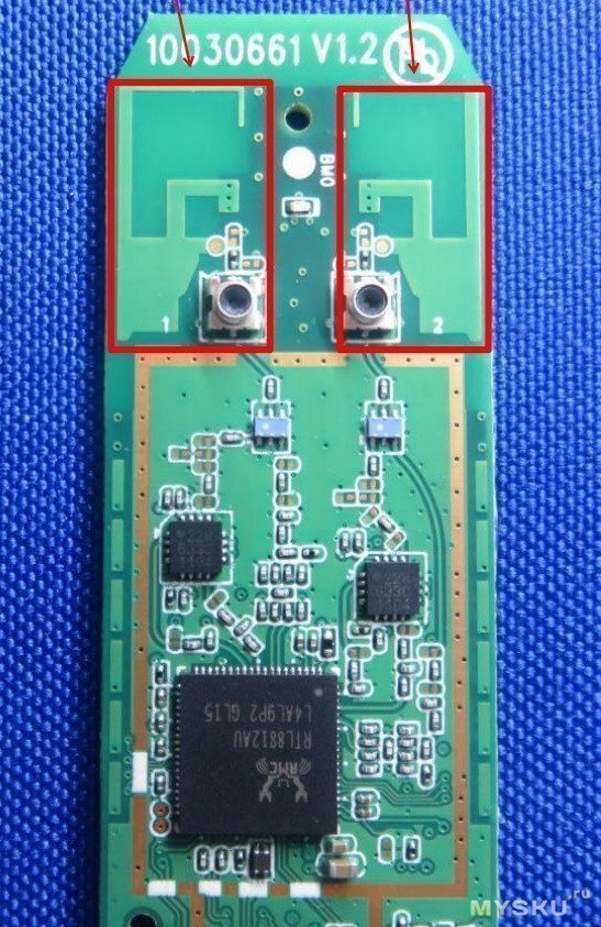 Двухдиапазонный AC1300 Wi-Fi адаптер от UGREEN. 2T2R антенны и USB 3.0