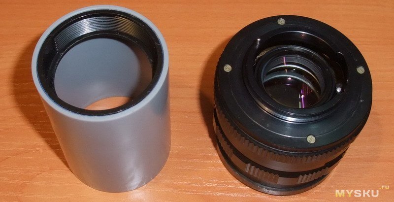 Крышки для объектива с резьбой М42х1 - собираем муськоскоп
